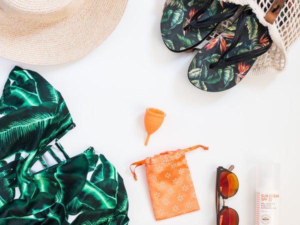 Heading to the beach? Don’t forget your menstrual cup!