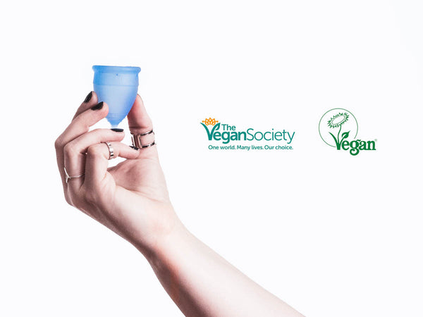 Lunette Menstrual Cup is Registered with the Vegan Society!
