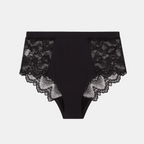 „Understatement“ – Spitzen-Slip im Vintage-Stil mit hoher Taille