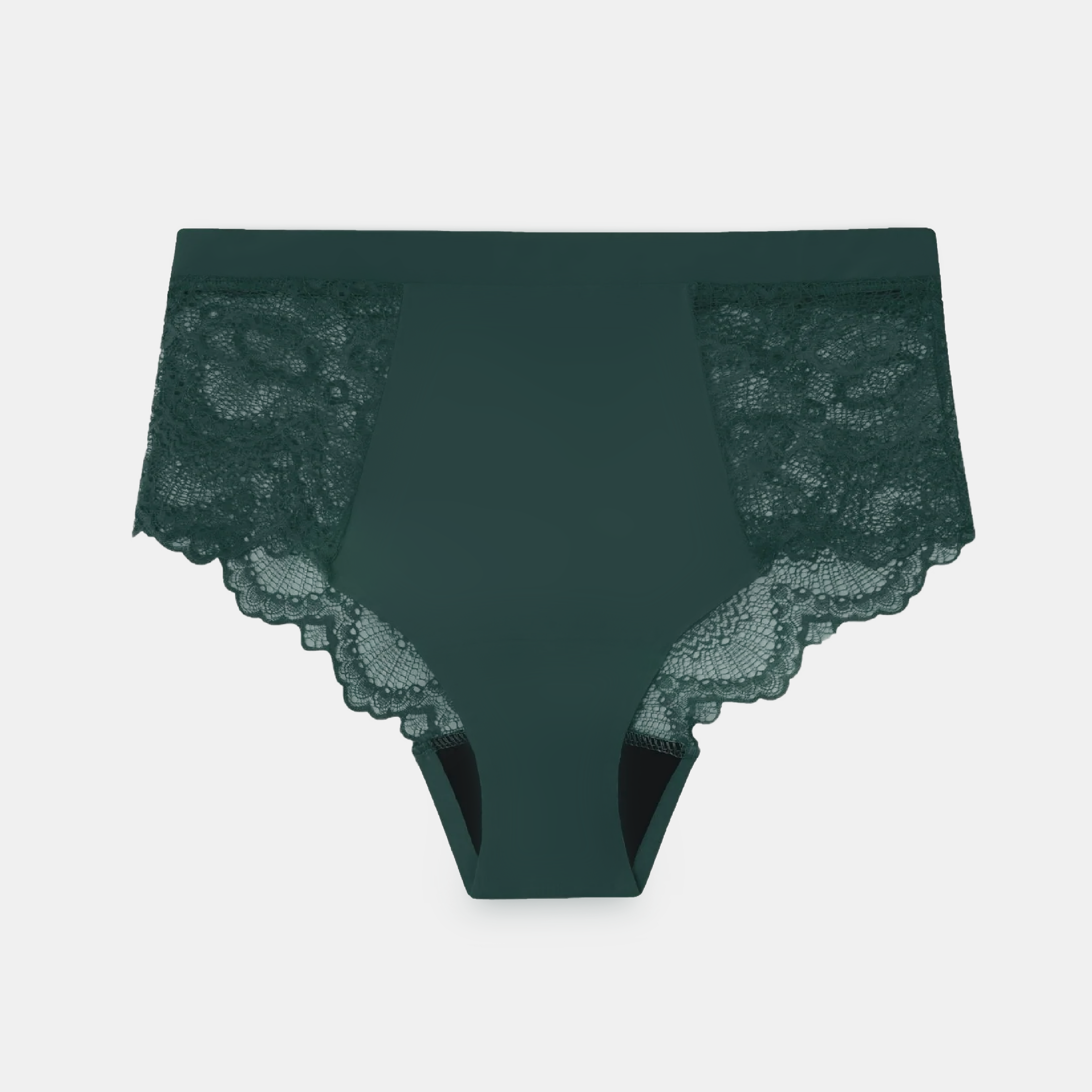 „Understatement“ – Spitzen-Slip im Vintage-Stil mit hoher Taille
