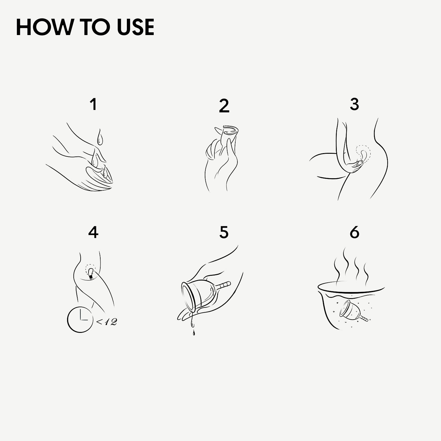 Lunette Period Cup Violet Size 1 & 2