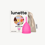 Coupe menstruelle Lunette rose