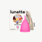 Coupe menstruelle Lunette rose
