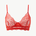 Understatement Blonde Trekant Scoop Bralette