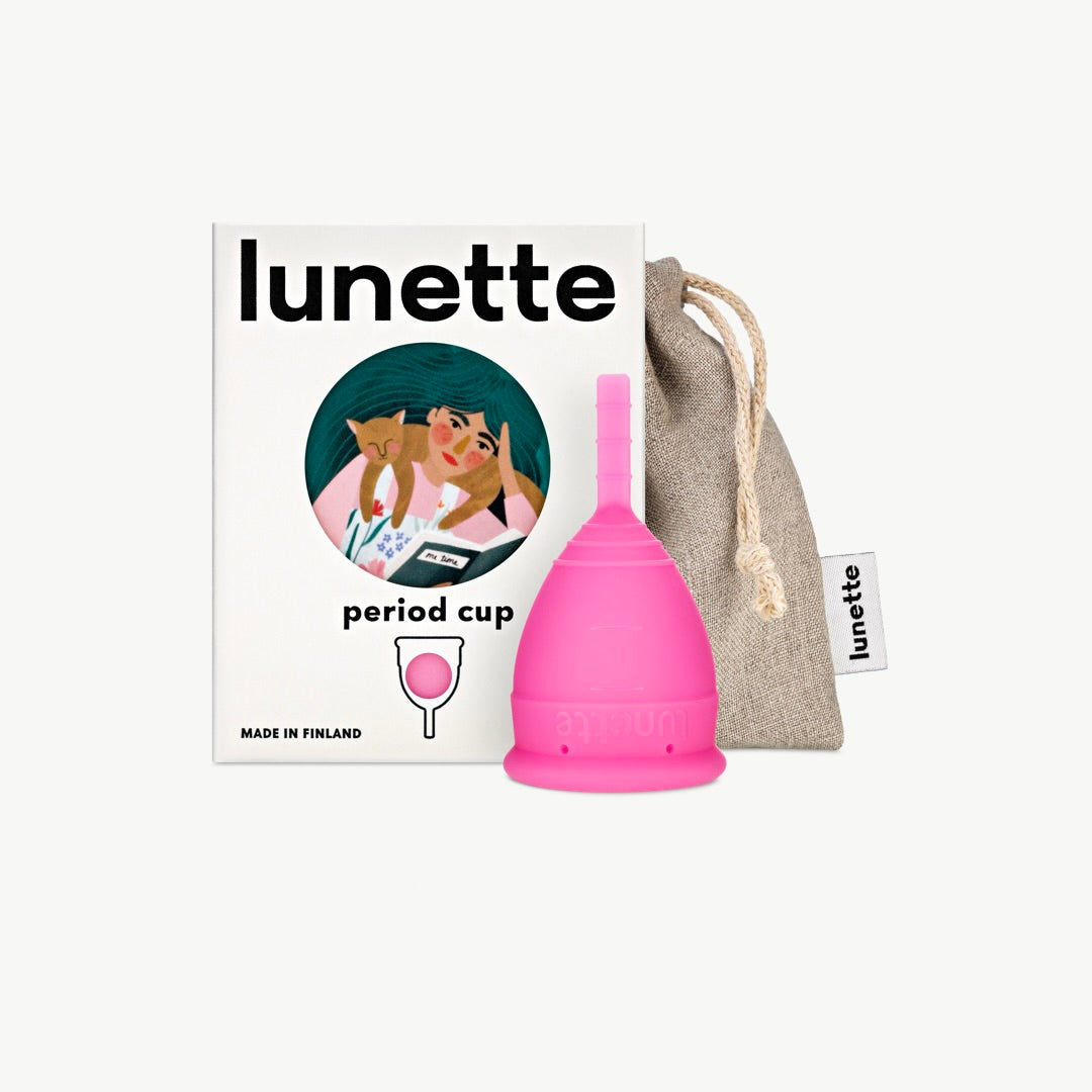Lunette Period Cup Pink Size 1 & 2