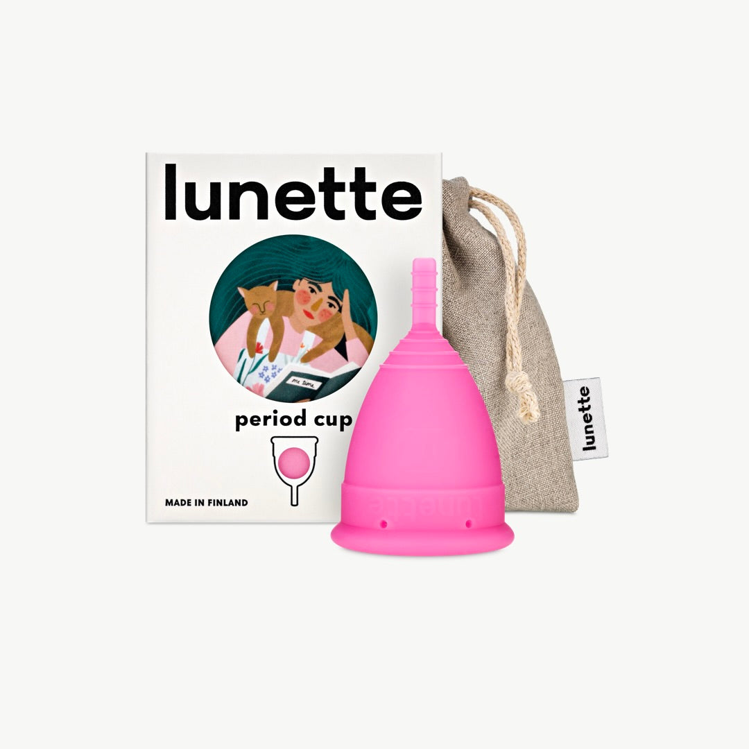 Lunette Period Cup Pink Size 1 & 2