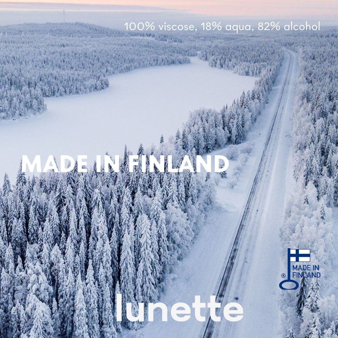 Lunette Cup Wipes 20 pack