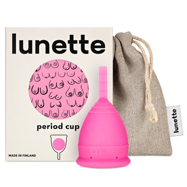 Lunette Period Cup Pink Size 1 & 2