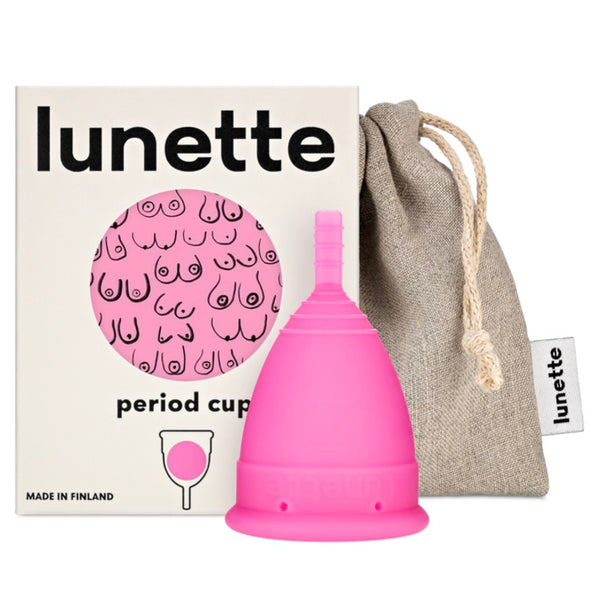 Lunette Period Cup Pink Size 1 & 2