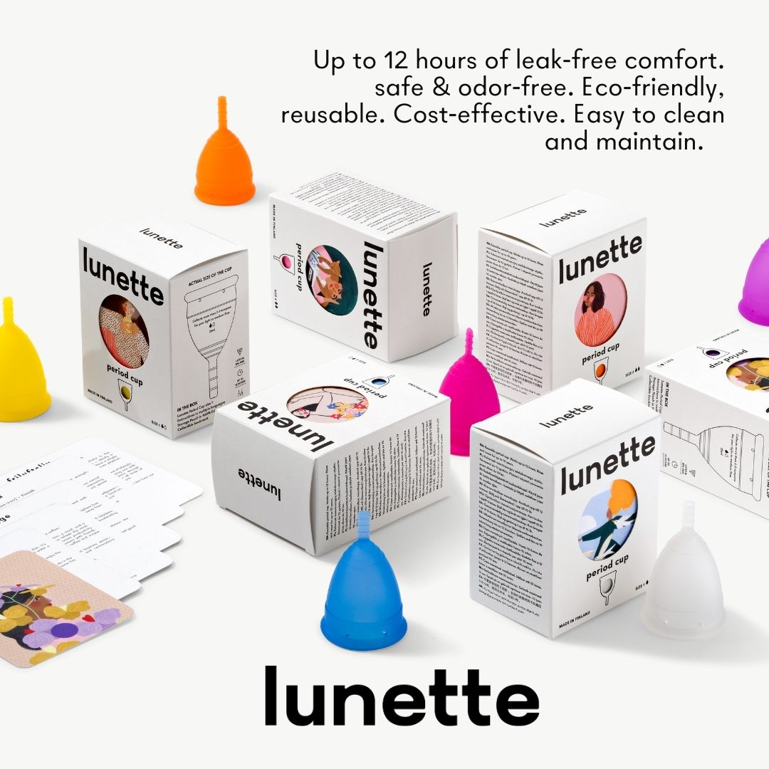 Lunette Period Cup Violet Size 1 & 2