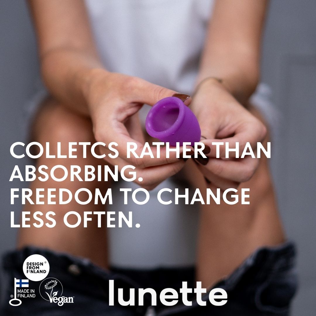 Lunette Period Cup Violet Size 1 & 2