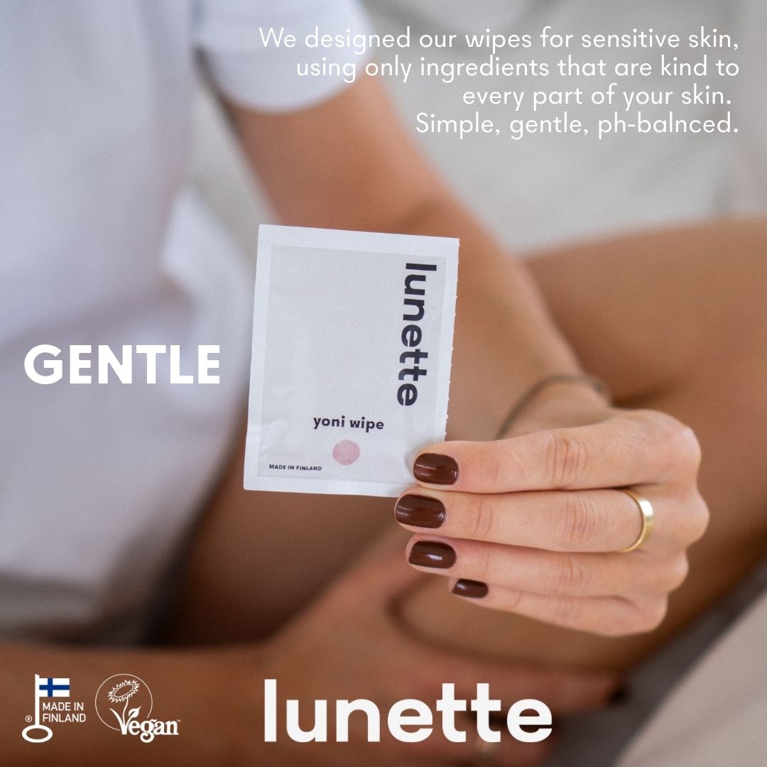 Lunette Yoni Wipes 20 pack