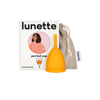 Lunette Period Cup Orange Size 1 & 2