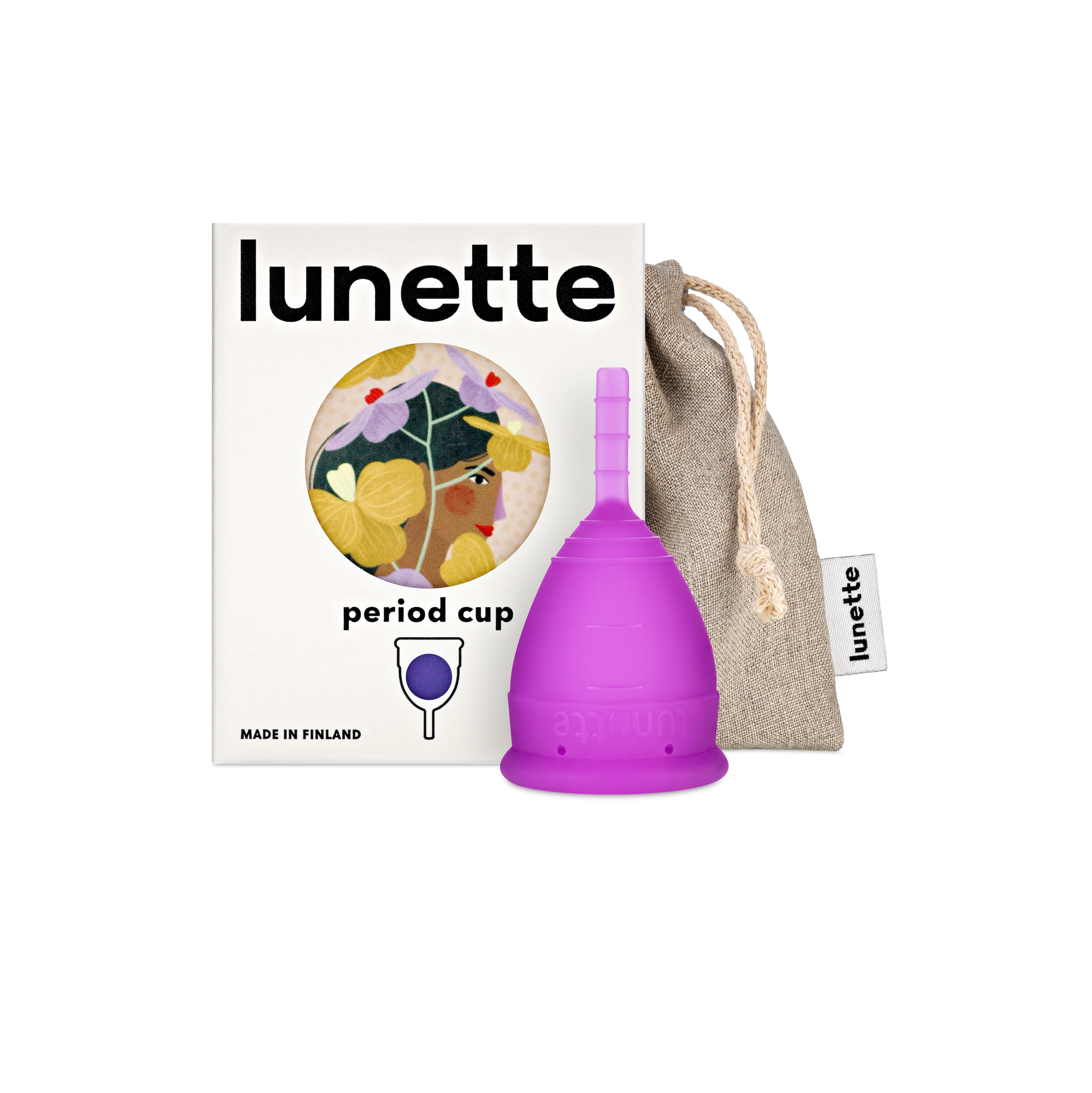 Lunette Period Cup Violet Size 1 & 2