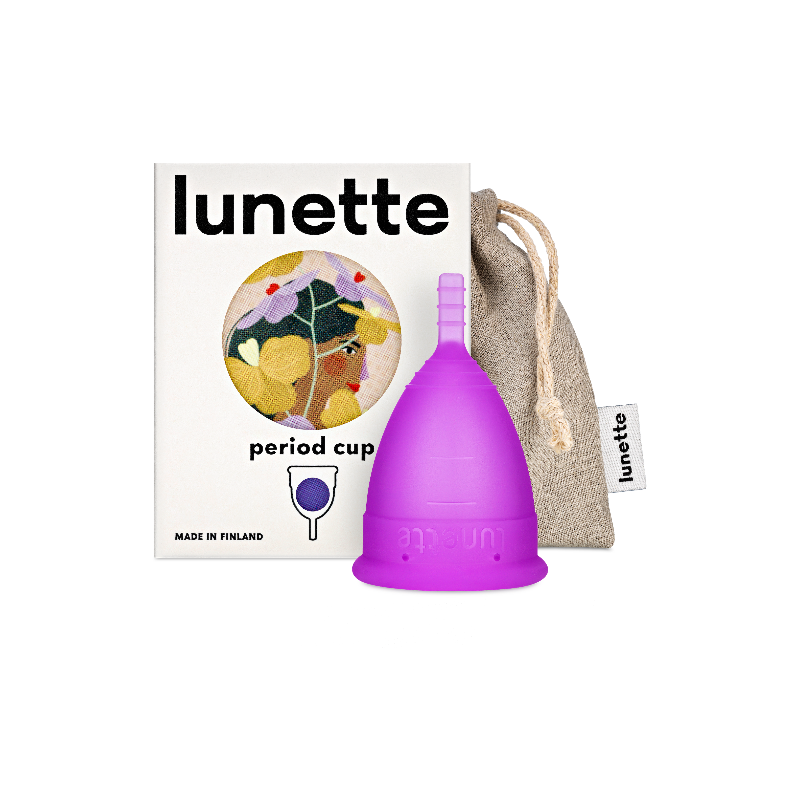 Lunette Period Cup Violet Size 1 & 2