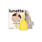 Lunette Period Cup Yellow Size 1 & 2