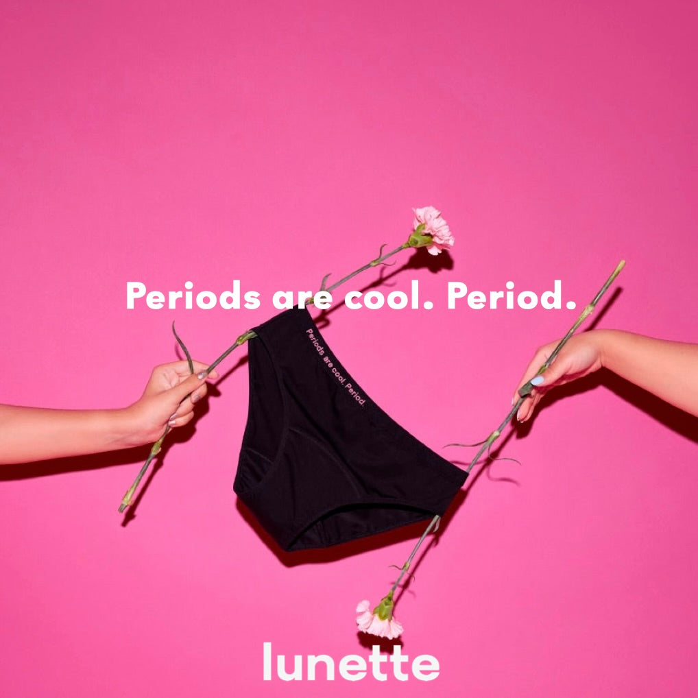 Monki x Lunette period panties.