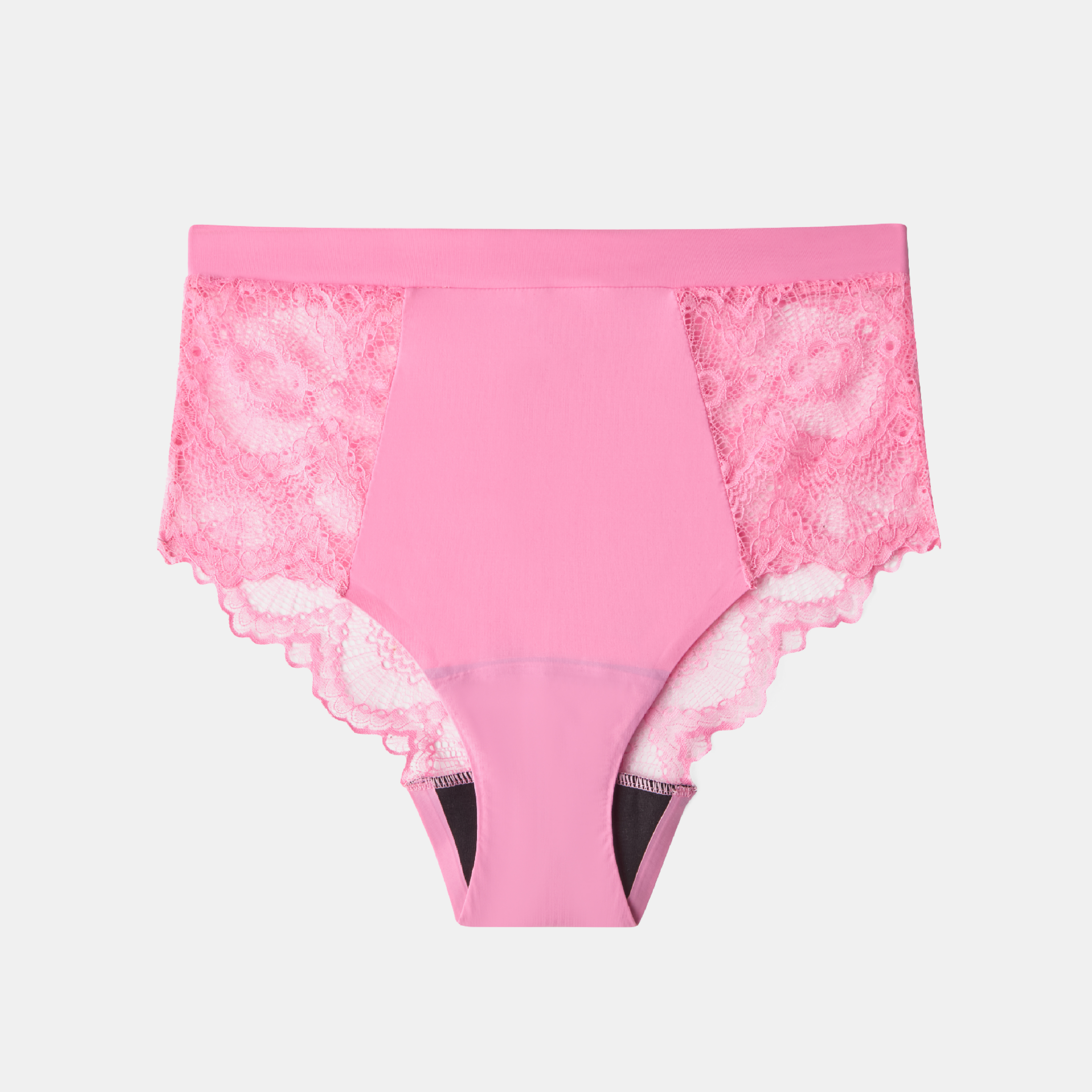 „Understatement“ – Spitzen-Slip im Vintage-Stil mit hoher Taille
