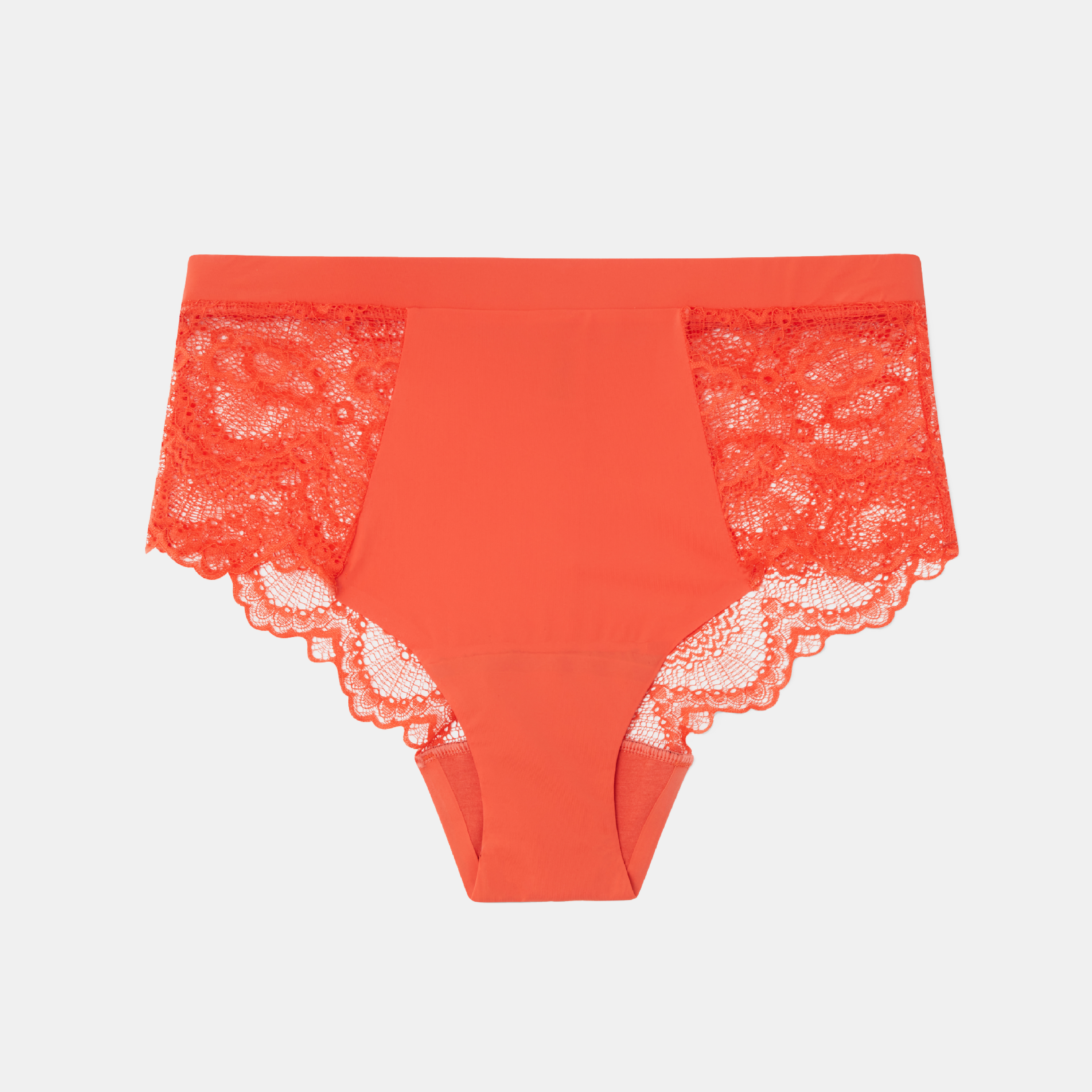 „Understatement“ – Spitzen-Slip im Vintage-Stil mit hoher Taille