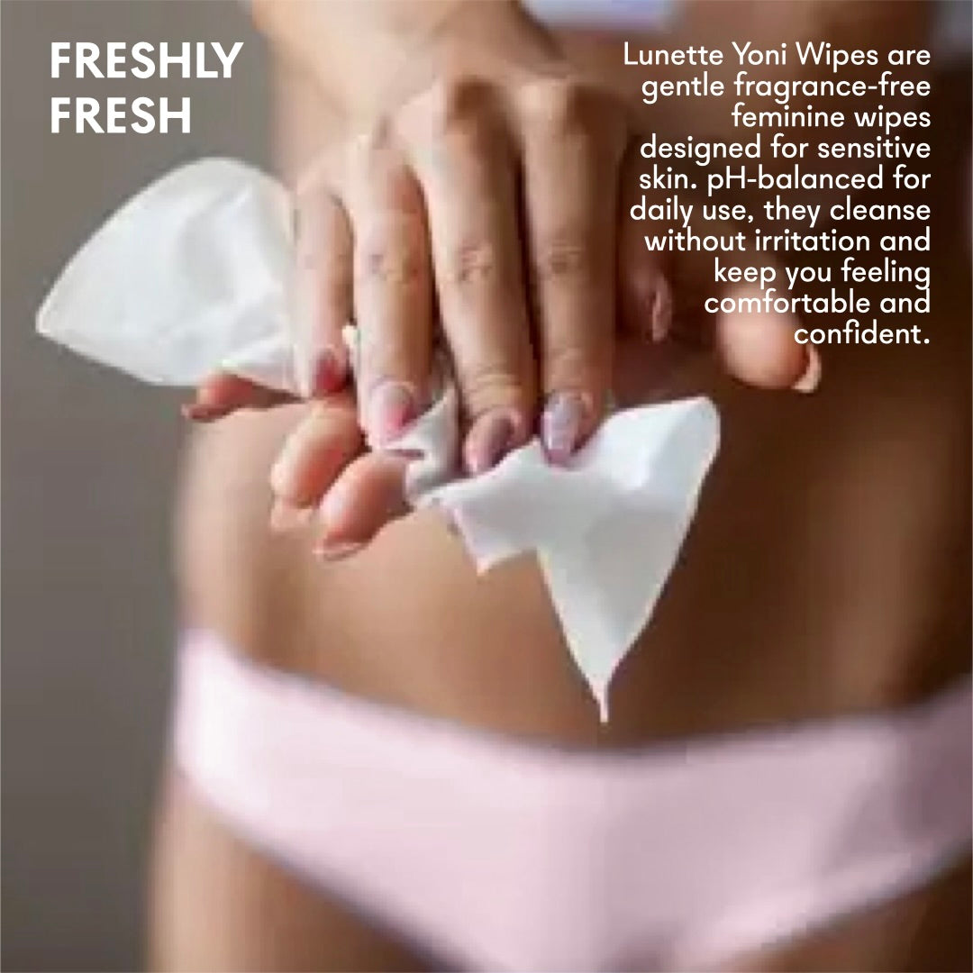 Lunette Yoni Wipes 50-pack 50% off