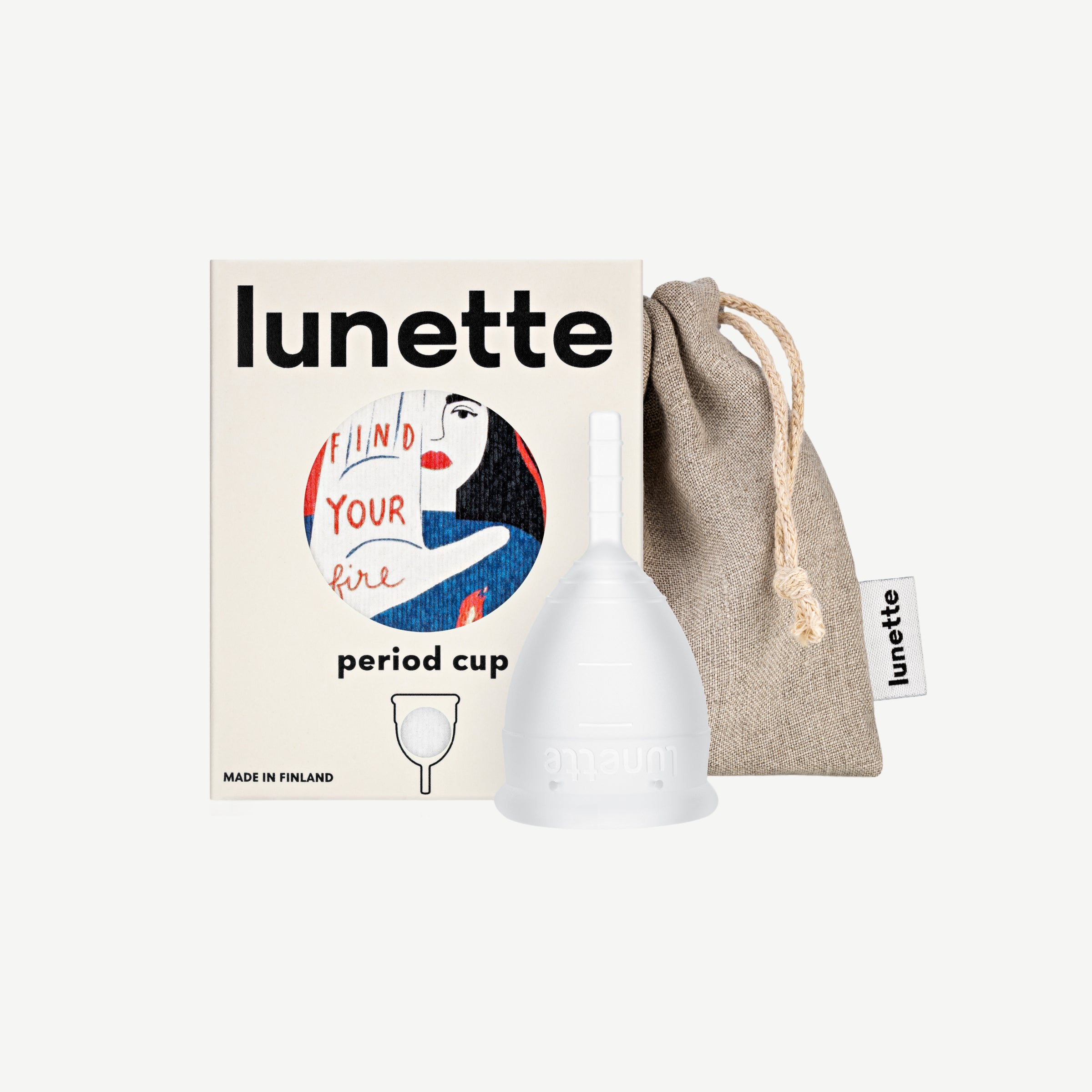 Lunette Coupe menstruelle