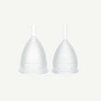 Lunette Period Cup Clear Size 1 & 2