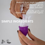 Lunette Cup Wipes 20 pack