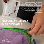 Lunette Cup Wipes 20 pack