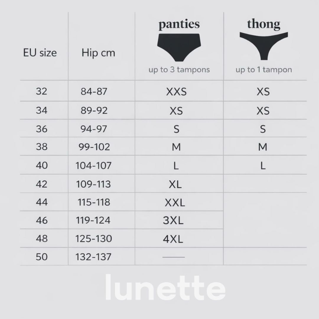 Lunette Period Thong