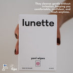 Lunette Yoni Wipes 20 pack